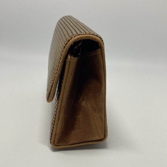 Amanda Smith Gold Mesh Clutch Purse - Picture 5 of 8